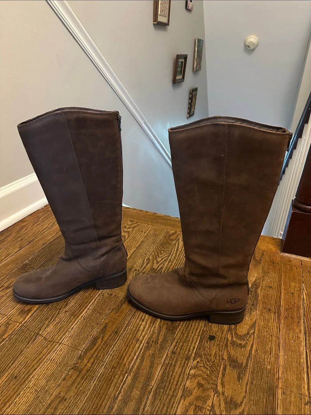 UGG Tall Brown Suede Over-the-Knee Boots